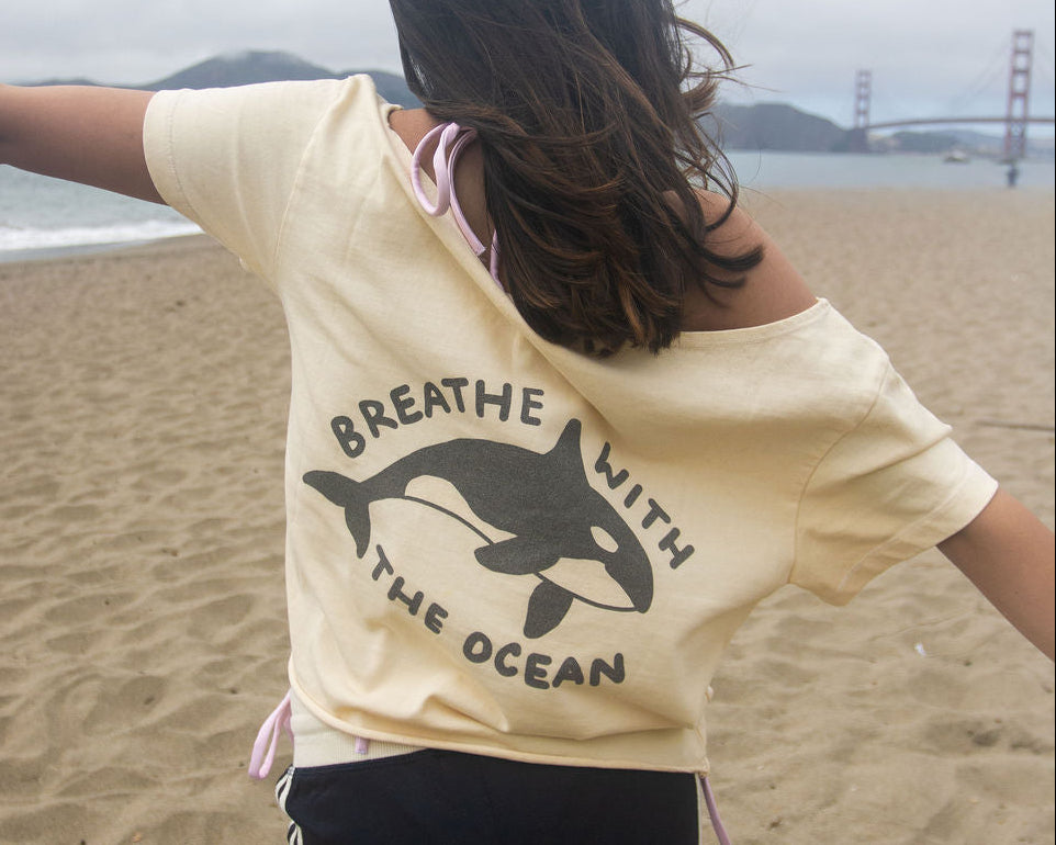 Breathe With The Ocean Tee